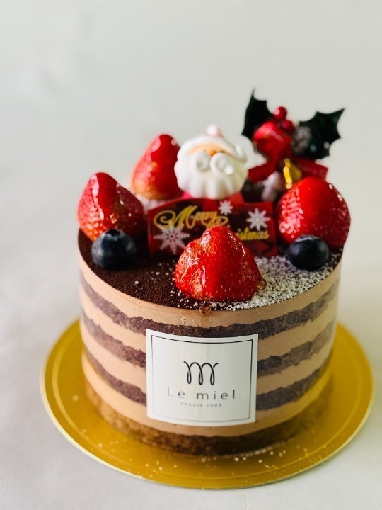 christmascake2 クリスマスチョコ生デコレーションケーキ